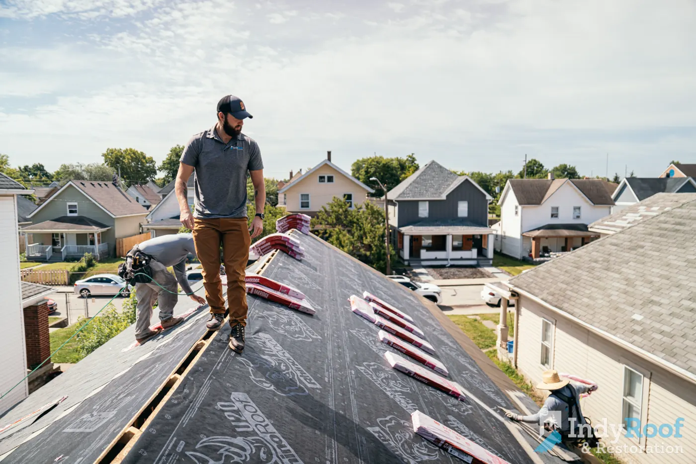 Roofing by Frankton Roofing near Arcadia, IN