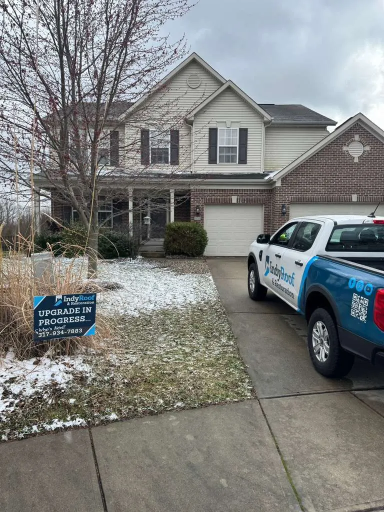 Commercial roof inspection documented in Frankton